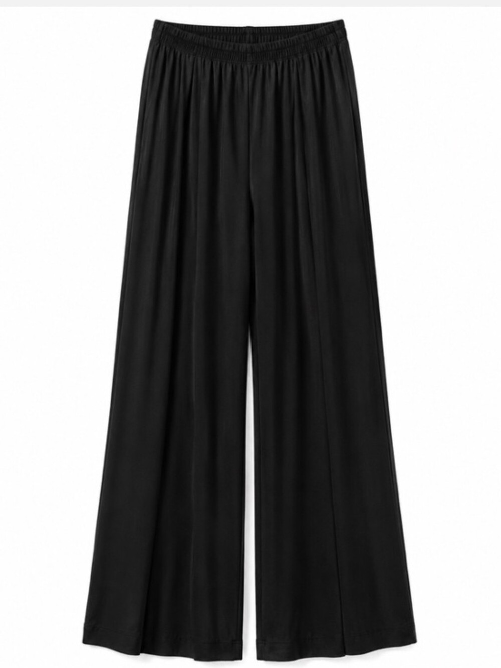 Vuori Black Wide Leg Pull On Lounge Pants Size Small